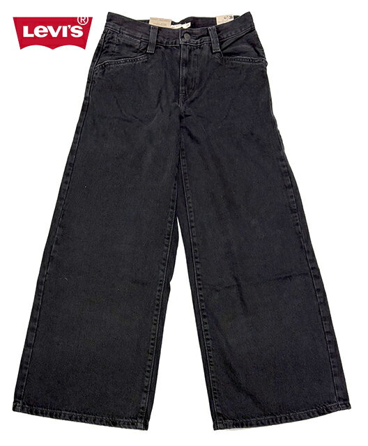 乐天商城 - Levi's リーバイス　'94 BAGGY WIDE LEG バギー ワイド レッグ ジーンズ　BLACK ブラック　ジップフライ　リラックスフィット　Women’s ウーマンズ　バギーパンツ