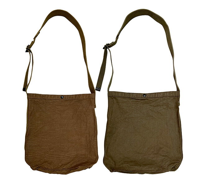 Rakuten - Nigel Cabourn ナイジェル・ケーボン　MAIL BAG メールバッグ　FRENCH DUCK　2色(1-190 KHAKI/2-195 BROWN)　MADE IN JAPAN　ショルダーバッグ
