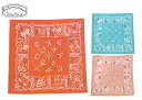 Rocky Mountain Feather Bed ロッキー マウンテン フェザー ベッド BANDANA ZODIAC SIGNS バンダナ 星座柄 54cm×54cm 2025SS MADE IN JAPAN