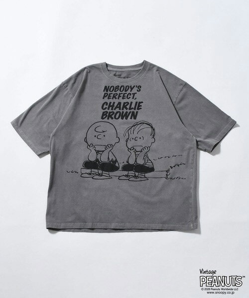 乐天商城 - Johnbull ジョンブル　PEANUTS BUDDY Tシャツ　030:BLACK　半袖