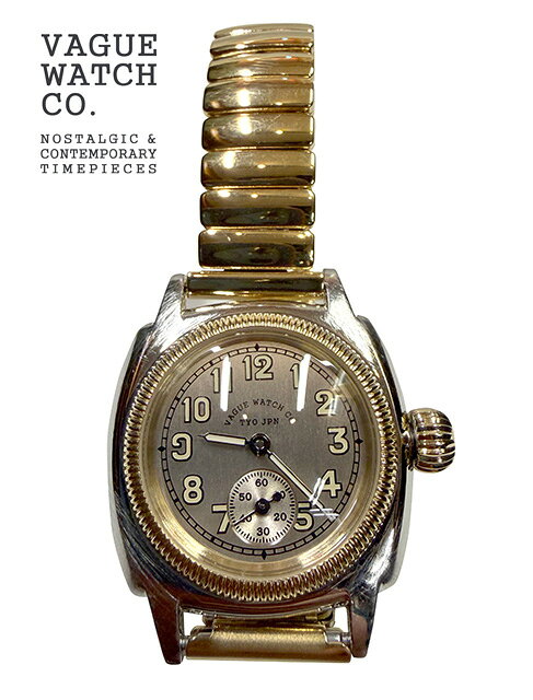 VAGUE WATCH ヴァーグウォッチ　Lady's(28mm)　Coussin Early Extension　ゴールド　クッション アーリー エクステンション　ステンレス　腕時計　レディースサイズ