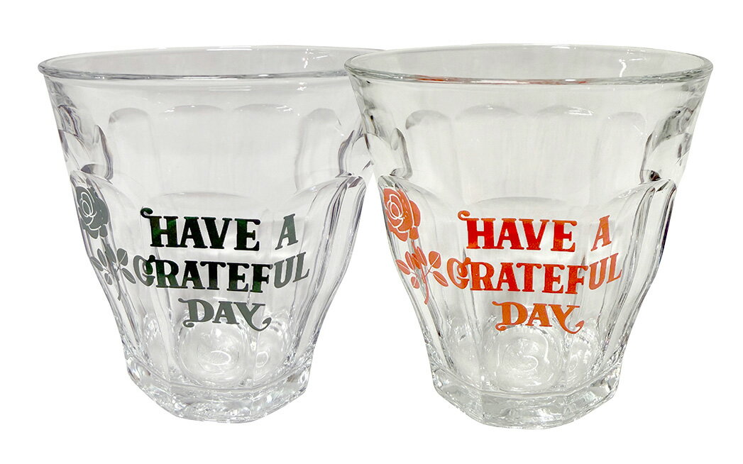 乐天商城 - DURALEX × HAVE A GRATEFUL DAY デュラレックス×ハブアグレートフルデイ　DURALEX PICARDIE　グラス　コップ　2個セット　GOWEST　GOHEMP　2026SS