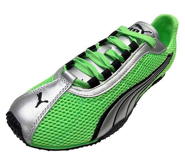 PUMA プーマ　H-STREET OG　Hストリート　FIZZY GREEN-PUMA SILVER　フィジーグリーン-プーマシルバー　LADY'S レディース　スニーカー