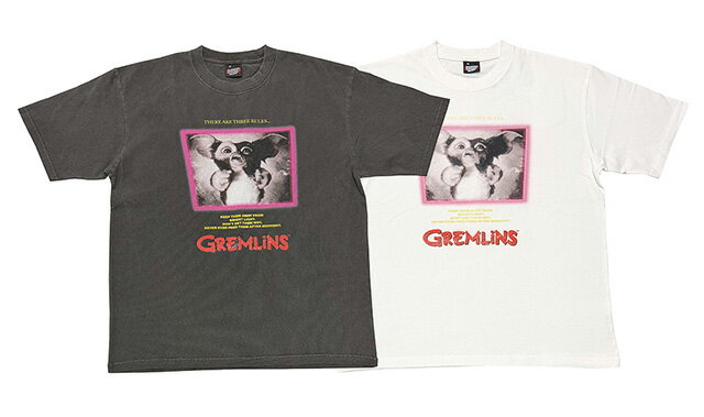 Rakuten - SCREEN STARS スクリーンスターズ　GREMLINS TEE　グレムリン　半袖 Tシャツ　2色(P-BLACK/WHITE)