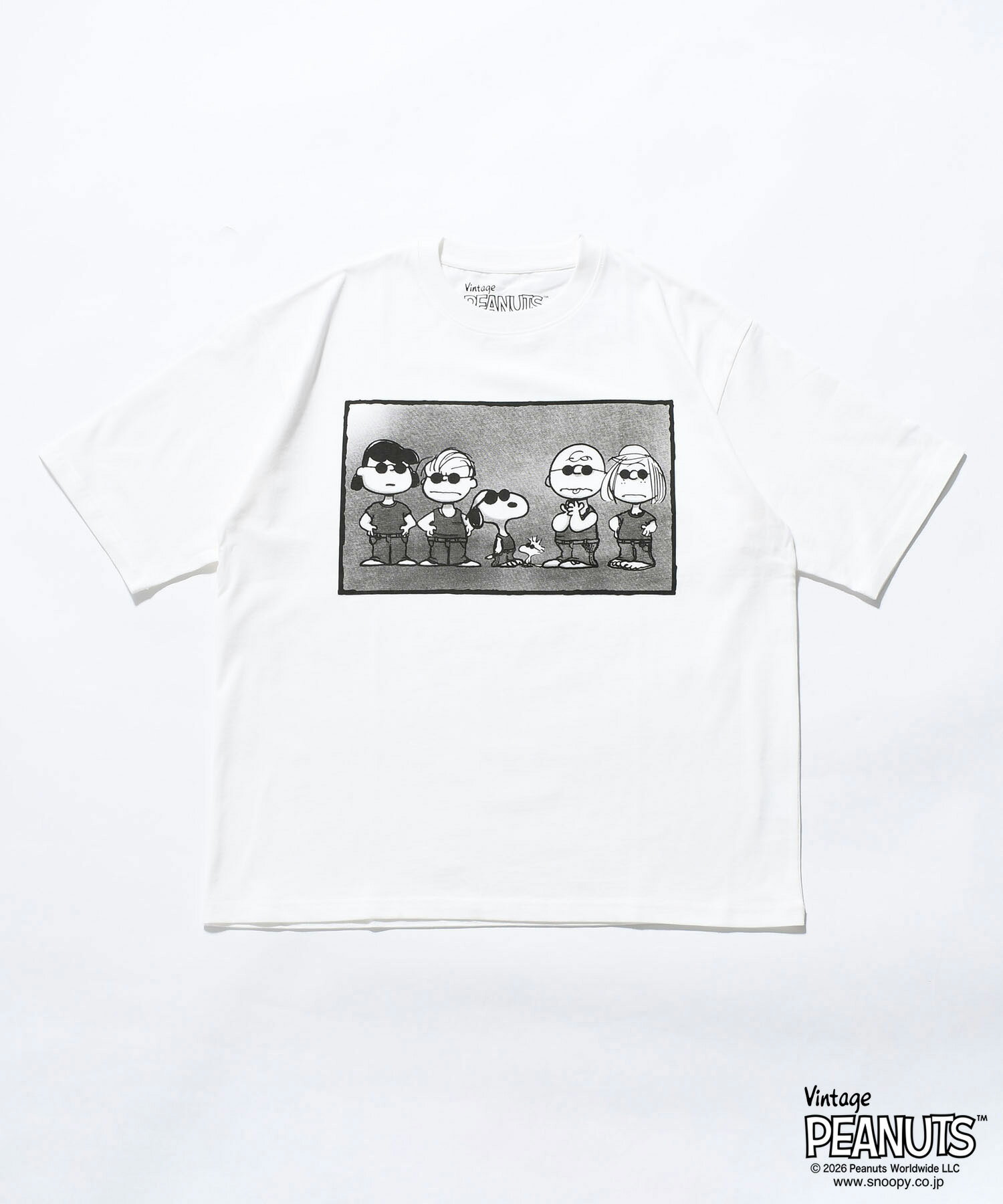 Rakuten - Johnbull ジョンブル　PEANUTS SHADE GANG Tシャツ　ピーナッツ　シェードギャング　半袖　2026SS