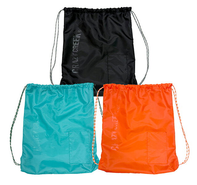 乐天商城 - CRAZY CREEK クレイジー クリーク　NAPSACK　ナップサック　3色（BLACK/ORANGE/TEAL）リュックサック
