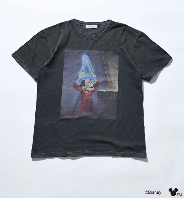 乐天商城 - Johnbull ジョンブル　FANTASIA / Magic Hat Tシャツ　ファンタジア マジックハット　ミッキーマウス　ディズニー　2色(WHITE/BLACK)　半袖