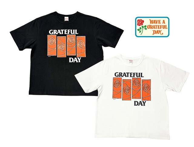 Rakuten - HAVE A GRATEFUL DAY ハブ ア グレイトフル デイ　ROSE FLAG TEE　ローズ　フラッグ　Tシャツ　2色（WHITE/BLACK）　半袖　GOWEST　GOHEMP　2026SS