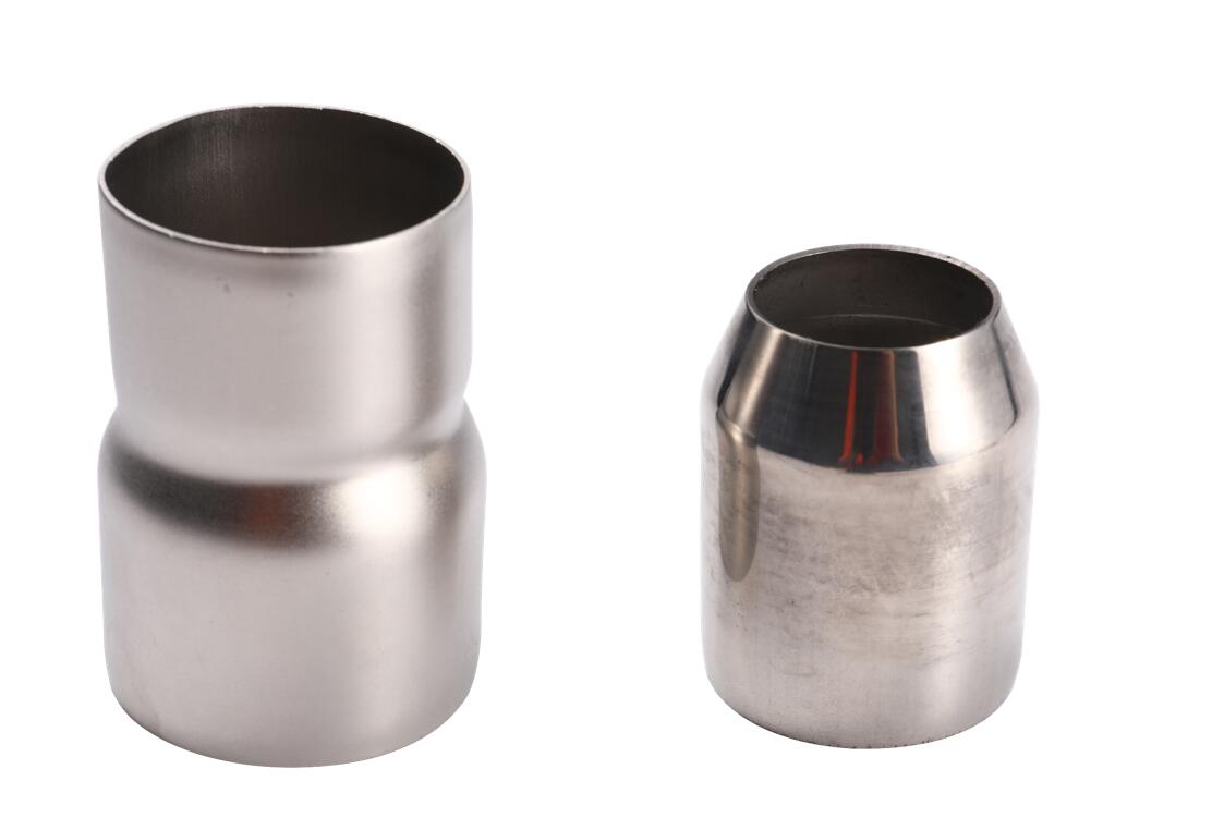 オートバイ ステンレス 排気管 変換アダプター 2サイズセット ( 60→51mm ／ 51→38mm ) マフラー サイレンサー 変換パイプ 【送料無料】mak-h61のサムネイル