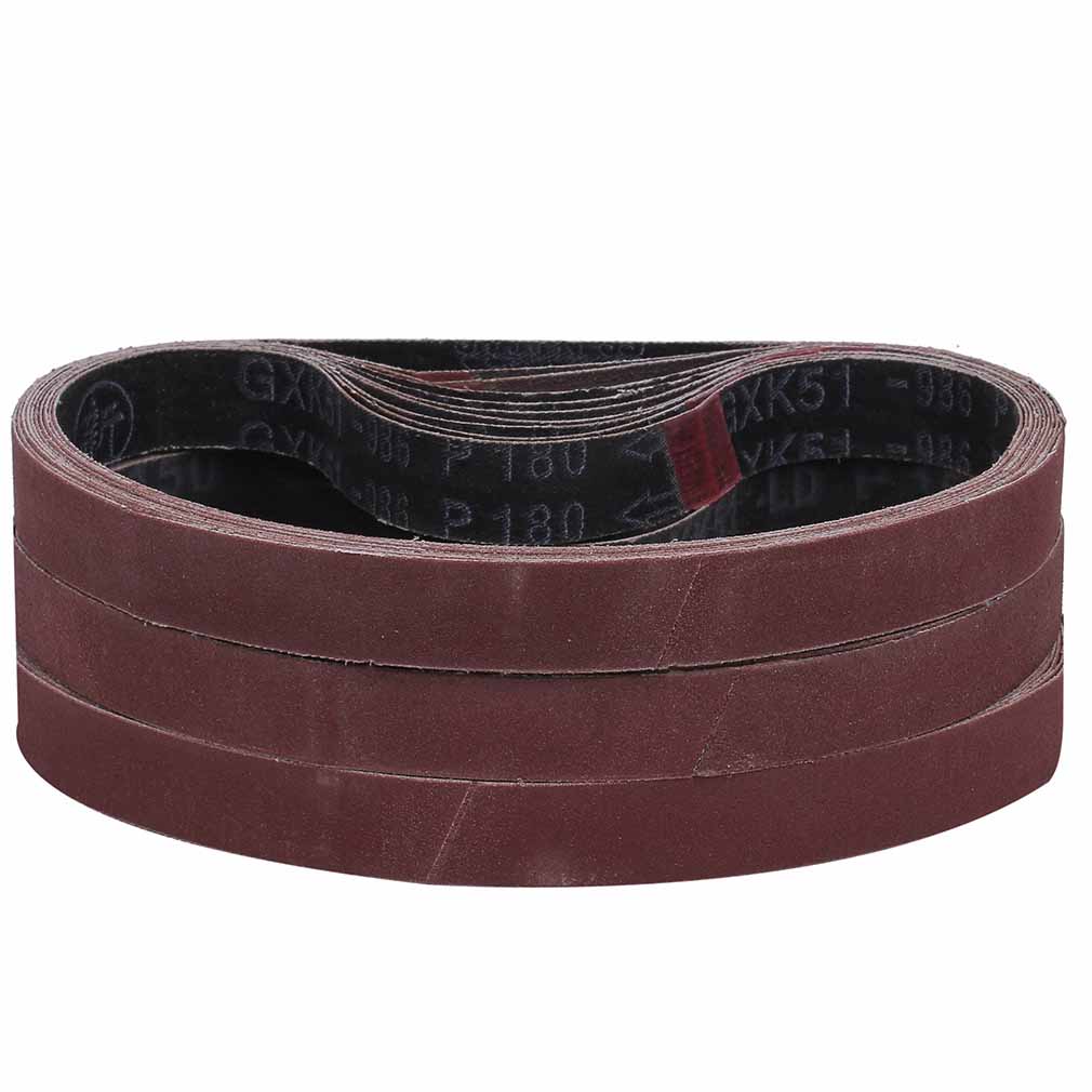 研磨 エアーベルトサンダー 交換用 20mm× 520mm ベルト 3種30枚セット（150# 18 ...