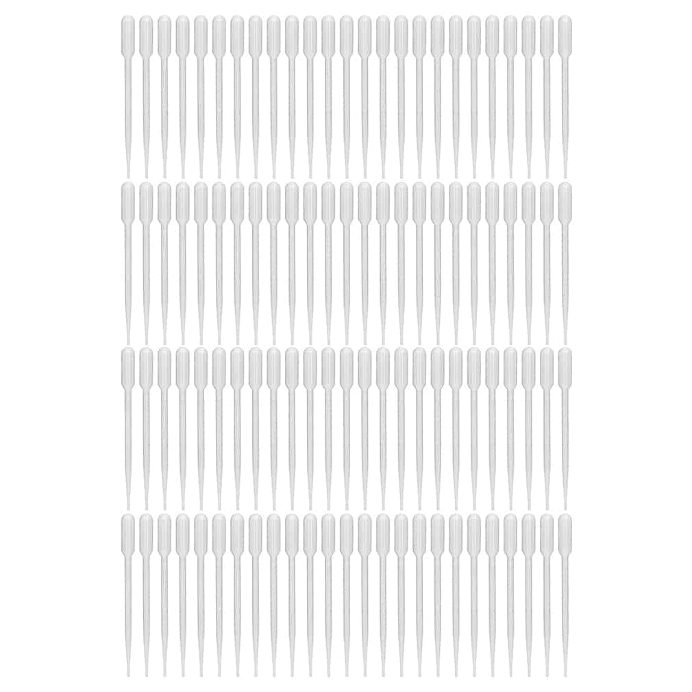 RISACCA スポイト ピぺット ( 2ml 100本 ) プラスチック製 ポリスポイト 使い捨て ...