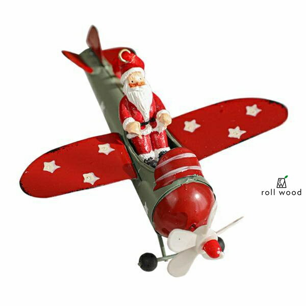 クリスマス 飛行機 デコレーション パーティー用品 クリスマス 寝室 暖炉 スタイル D