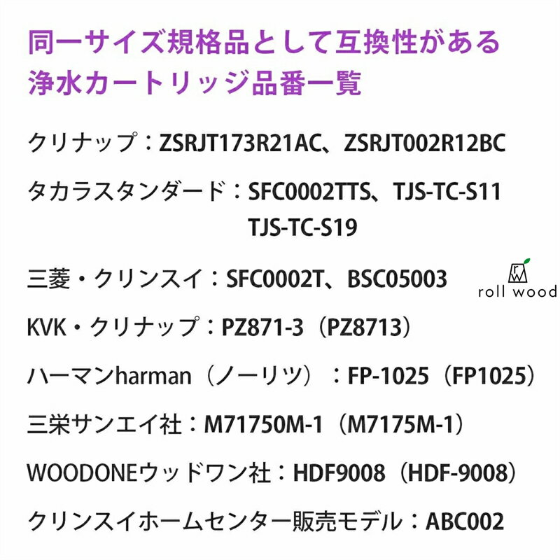 HSC17023 パウトインタイプ浄水器 交換用カートリッジ 17+2物質除去 hsc17023水栓一体型浄水器 取替用カートリッジSFC0002T SFC0002TTS BSC05003 ZSRJT173R21AC ZSRJT002R12BC PZ871-3 FP1025 TJS-TC-S19 TJS-TC-S11も互換性あり