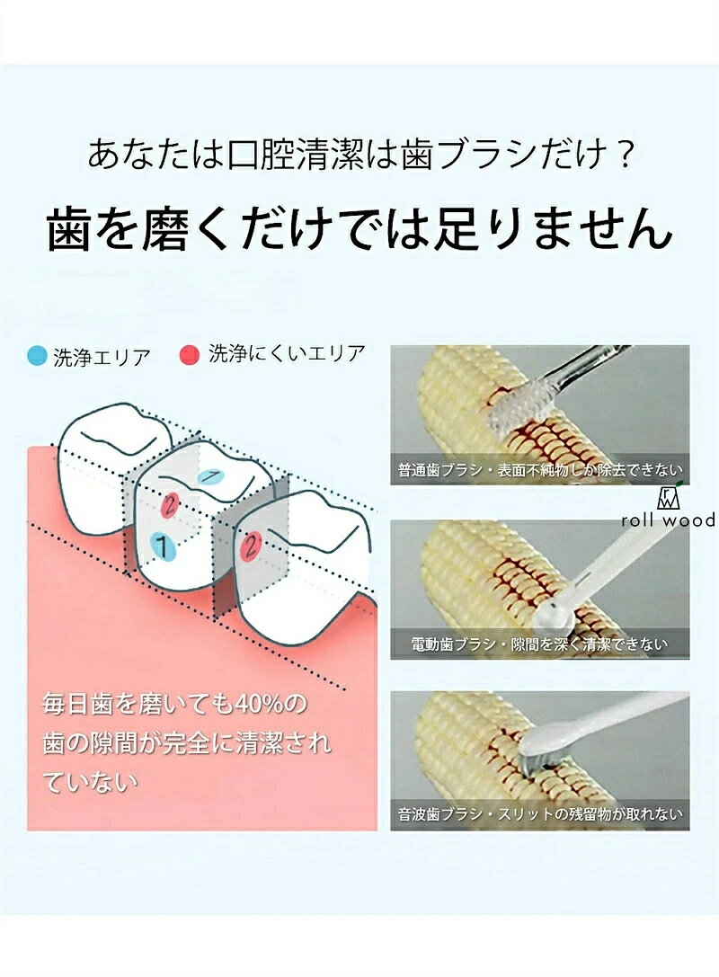 ジェットウォッシャー 口腔洗浄器 1台2役 電...の紹介画像3