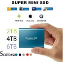 ポータブルSSD 2TB 4TB 6TB ハードディスク USB3.1 外付け 耐衝撃 強互換性 トランセンド 外付け ポータブルハードディスク