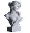 ギリシャ神話 月の女神アルテミス胸像置物 スケッチ練習彫像 美学彫刻 リビングルーム ベッドルーム（輸入品