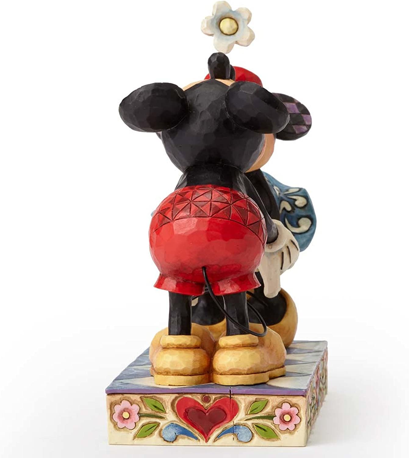 ジム・ショアー作 ディズニー・トラディション「ミニーにキスをする ミッキーマウス」フィギュア彫像(輸入品 [2]