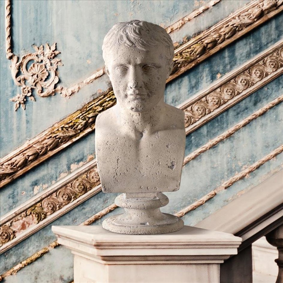 フランス皇帝 ナポレオン1世の胸像 彫刻 オーナメント彫像 社長室 画廊 スタジオ プレゼント 贈り物(輸入品