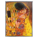 グスタフ・クリムト (1862-1918)作 「接吻」1908 年アートガラス アートグラス工芸 書斎 ギフト 贈り物 輸入品
