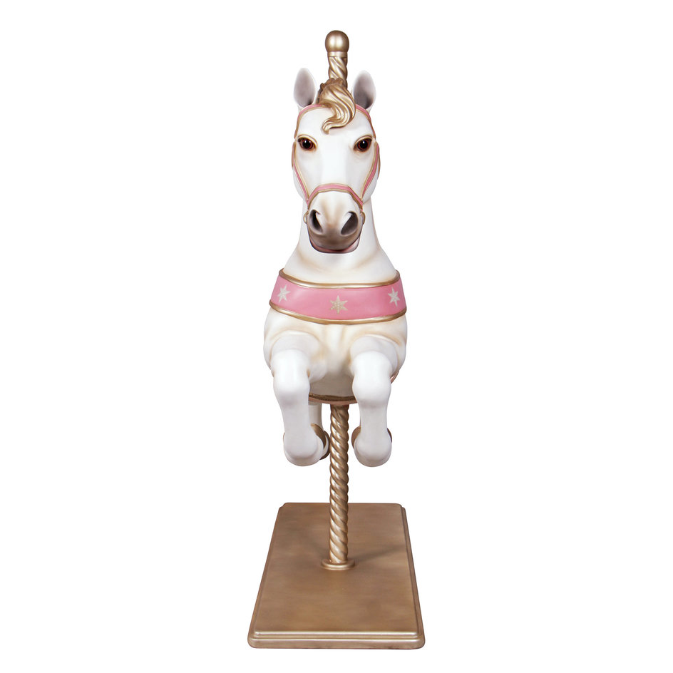 実物大メリーゴーランド馬像の世界彫像装飾ホーム...の紹介画像3