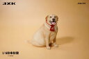 1/6サイズ 太っちょの黄ラブ イエロー ラブラドール レトリーバー犬リアルフィギュア犬動物彫像置物 イヌ好き輸入品JXK-139C