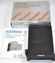 Mamiya マミヤ polaroid Film Pack 645 ポラロイド パック フィルム ホルダー
