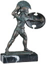 西洋彫刻 古代ギリシャ ヘレニズム スパルタ剣闘士彫像オブジェ/ ペルシア戦争 レオニダス1世 テルモピュライの戦い プレゼント(輸入品