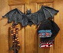 ヴァンパイア（コウモリ 蝙蝠）彫刻 フック付き ウォールハンガー(大） 彫像 彫刻/ キャップハンガー ステッキハンガー 贈り物(輸入品）
