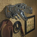 ティラノサウルス(T-Rex)のスケルトン 恐竜の骨格標本 壁彫刻 化石レプリカ彫像/ 中生代白亜紀 北アメリカ 大型獣脚類 贈り物(輸入品)