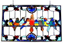 【クロエ・ライティング製 ティファニーガラス風 鳥が集まる、ウィンドウパネル ステンドグラス（輸入品）】 -----------------【Chloe Lighting Tiffany-Glass Featuring Gathering Birds Window Panel】クロエ・ライティング製製品サイズ；高さ 約64cm×幅 約94cm×奥行 約10cm重さ；4.5kgB005G6OM3O注：照らされていないときは、シェードカラーはより暗く鮮やかに見えます。この製品は手作りのため、色、サイズ、デザインにバリエーションがあります。 同じ商品を2つ購入する場合は、多少の違いがあります。このステンドグラス製品は、仕上げ工程の一環として鉱物油で保護されています。 余分な油分を取り除くには、柔らかい乾いた布を使用してください。ステンドグラスの性質上、色は異なる場合があります。ティファニースタイル米国でプロデュースされた、美術品です。この商品は、米国、NYの店舗ショップからの発送し、弊社東京店にて検品後、国内発送しますので、約18～26日後のお届けとなります。 類似商品はこちらティファニーグラス 仲良く集まる小鳥たち クロ50,600円西洋ステンドグラス ティファニースタイル/ガラ36,850円ティファニーグラス 仲良く集まる小鳥たち クロ50,600円クロエ・ライティング製 ティファニー-ガラス 42,900円クロエ・ライティング製 クロエ・ティファニーガ43,780円メイダ・ティファニー製 ティファニーマグノリア308,000円トゥリー・オブ・ライフルイスコンフォート・ティ51,700円ステンドグラスのパネル - ピ−コックのサンセ93,500円ステンドグラスのパネル - ピーコックガーデン140,800円新着商品はこちら2024/3/28ライオンの頭部彫像ゴールド樹脂製豪華な壁装飾イ8,250円2024/3/28キジ 雉 狩猟鳥の立像リアルな森の動物の彫刻で31,460円2024/3/28天を仰ぐの子供の天使ガーデン彫像 屋内外装飾イ49,500円再販商品はこちら2024/3/27セール！即納！膝を抱えて、仰向けになっているヌ8,250円2024/3/25訳あり 即納！トゥーアート製 モダンメタル彫刻16,500円2024/3/25セール！ウィリアムモリス作コットン製アートタペ19,800円2024/03/28 更新 ティファニーガラス風 鳥が集まる、ウィンドウパネル ステンドグラス