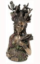 西洋彫刻 ヴェロネーゼ製 古代ギリシャ ガイア 原始の地球の女神 コールドキャストブロンズ製彫像 置物/ 記念品 プレゼント 贈り物(輸入品