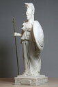 西洋彫刻 古代ギリシャ ローマの女神 アテナ(ミネルヴァ) 大理石風フィギュア彫像 高さ 約24.5cmオリンポス プレゼント贈り物(輸入品)