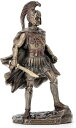 アレクサンダー大王 歴史的な古代ギリシャの戦士 アンティーク・ブロンズ風置物彫像 彫刻/ コレクション マケドニア王国 贈り物(輸入品