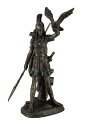 古代ギリシャ梟(ふくろう)をつれた智恵と戦争の女神アテナ彫像 彫刻/ オリンポス アクロポリス パルテノン神殿 プレゼント贈り物(輸入品