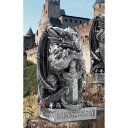 剣を持った、アーサー王のドラゴン 彫像 彫刻/ ゲームオブスローンズ ガーデニング 庭園 エントランス サイン プレゼント贈り物(輸入品