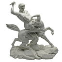 戦う ケンタウロス ギリシャ神話 大理石風彫刻 彫像置物/ テッサリア オリンポス ヘラクレス ラピタイ族/ プレゼント 贈り物[輸入品