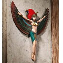 幸運の女神イシス神 愛と情熱のイシス神 古代エジプト壁彫刻 壁掛け彫像/ 豊穣の女神 魔術の女神 誕生日 お祝いプレゼント贈り物 [輸入品） その1