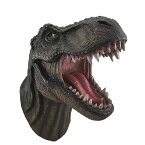 「恐竜の王様」 T-レックス 胸像 ウォール・マウント 壁掛け彫像 彫刻 中生代白亜紀末期 北アメリカ大陸 肉食恐竜 ジュラシック・パーク/ Jurassic King T-Rex Head Wall Mount(輸入品