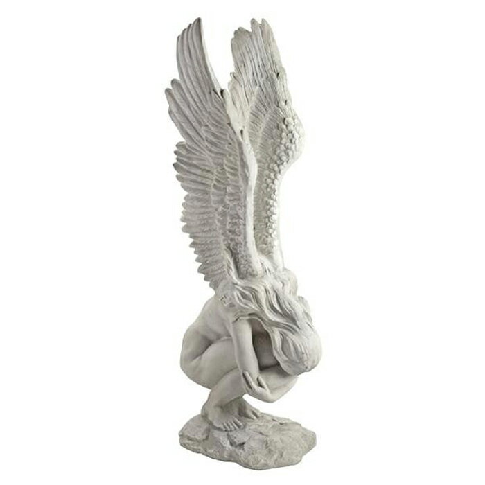 思い出と償いの、うずくまる天使彫像彫刻輸入品/RemembranceandRedemptionAngelSculpture:Medium(輸入品
