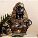 古代エジプト クレオパトラ女王 胸像 新古典派 インテリア彫刻 置物オブジェ 彫像/プトレマイオス朝 ピラミッド ナイル川 王宮 神殿(輸入品)