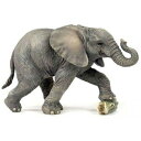 動物彫像 岩を蹴っている 野生の子どもの象(ゾウ) エレファント置物/ アフリカ サバンナ 動物園 エコカフェ 記念品プレゼント贈り物(輸入品)(3)