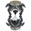 死の扉 デスドア・ドラゴン サンドタイマー砂時計 彫刻 彫像/ ファンタジー 時の運命 サウナ 記録 プレゼント 贈り物(輸入品)