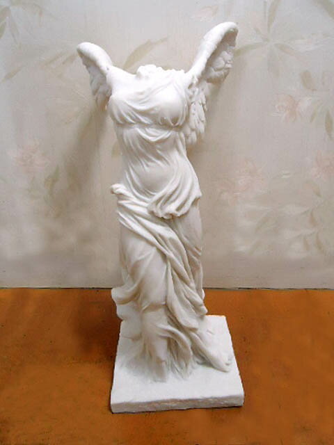 最安値人気 セール！
即納！
高さ約33cm 大理石風彫刻 ルーブル美術館の至宝 勝利の女神（輸入品）：浪漫堂ショップ サモトラケのニケ彫像 新品100%新品