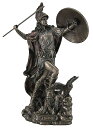 槍を持った 古代ギリシャ 女神（軍神） アテナ 彫像 彫刻/ Athena Greek Goddess Throwing Javelin Statue （輸入品）