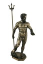 古代ギリシャの神 海神ポセイドン(ネプチューン)ブロンズ風 彫刻 彫像/ リトルマーメイド アリエル 大洋 珊瑚礁 プレゼント贈り物(輸入品