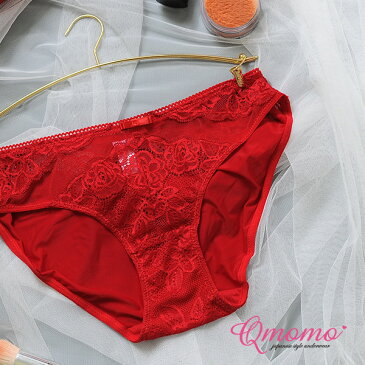 メール便可/キューモモ(Qmomo) ノーマルショーツ ショーツ レディース 単品 レース パンティ まとめ買い 下着パンツ 下着女性