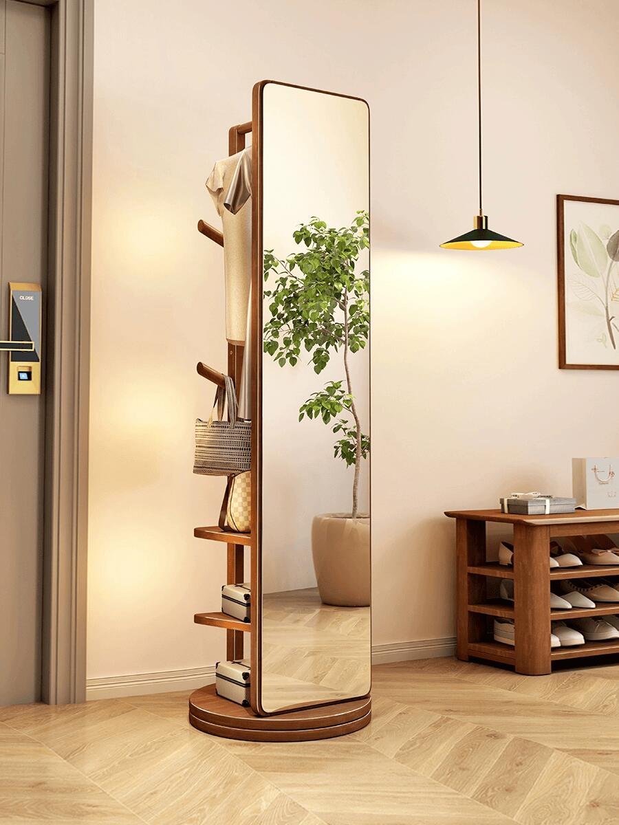 ブラックフライデー！最大25％お値引き！条件は要問い合わせ！~回転式収納姿見xy-02日本人スタッフが検..