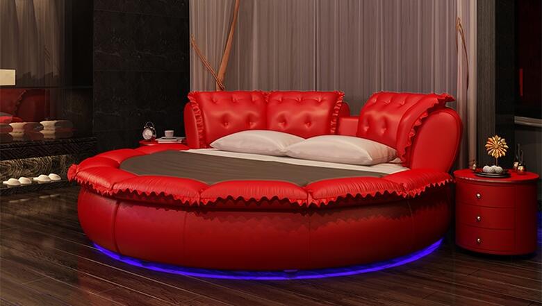 表示価格から現金値引き可能！お問い合わせください~円形ベッド(マットレス付き) CE-3日本人スタッフが..