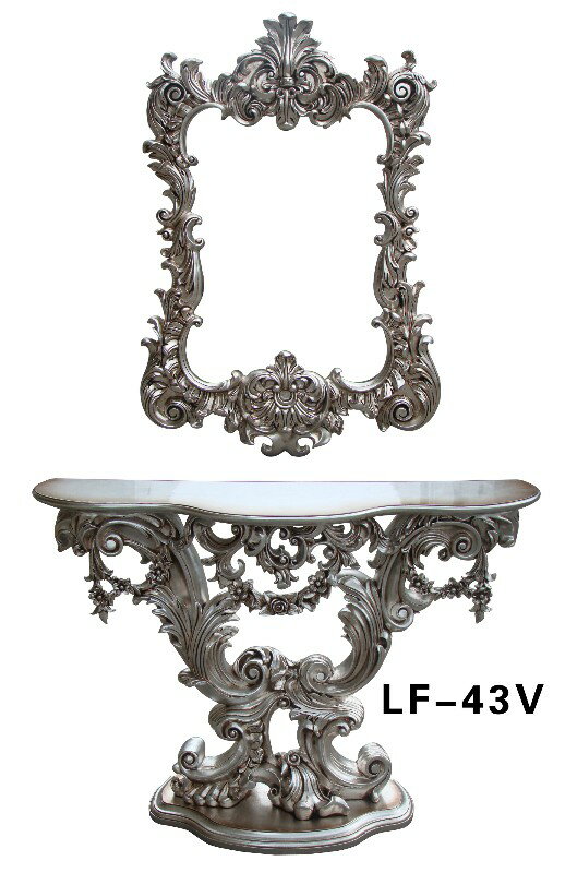 ブラックフライデー!最大25%お値引き!条件は要問い合わせ!~【輸入家具】・ミラー付きコンソール sl-lf-43v日本人スタッフが検品・メンテナンスを行います...