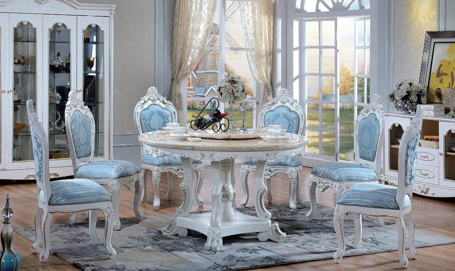 初売企画！最大25％お値引き！条件は要問い合わせ！~姫系大理石天板円形ダイニングテーブル MG-FC115CD..